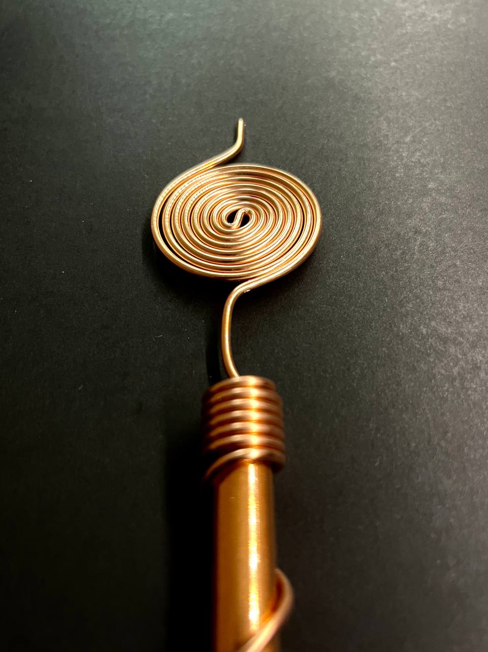 Tesla's Resonance Copper Spiral 369 Electroculture Antenna - Boost Plant Growth and Vitality (1 - box - 4 pcs) For indoor and outdoor plants